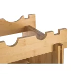 G21 borállvány 72 üvegre, bambusz