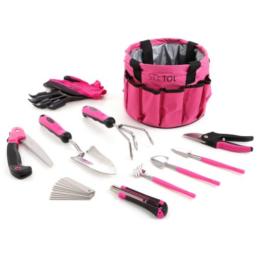 Sixtol GARDEN PINK 10 kerti szerszámkészlet