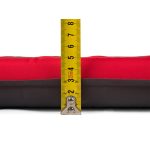 Acra L140RED önfúvó matrac , vörös-barna, 5 cm