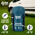 Acra Dekker380 hálózsák, pehely takarós