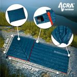 Acra Dekker380 hálózsák, pehely takarós