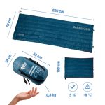 Acra Dekker380 hálózsák, pehely takarós