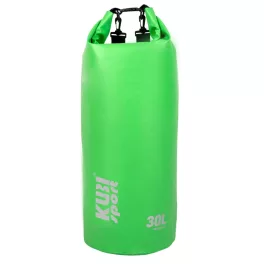 KUBIsport vízálló zsák 30 L zöld