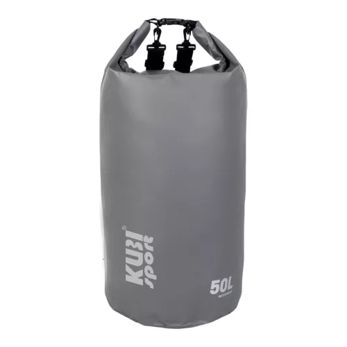 KUBIsport vízálló zsák 50 L szürke