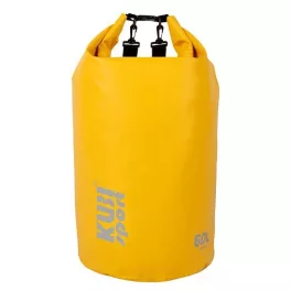 KUBIsport vízálló zsák 60 L sárga