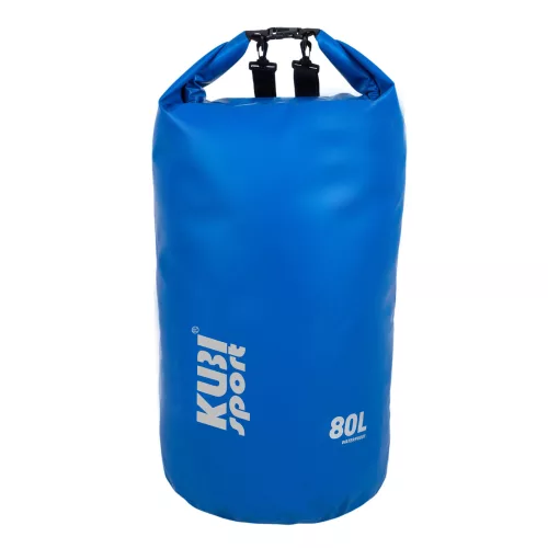 KUBIsport vízálló zsák 80 L kék