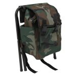 Cattara OLBIA ARMY összecsukható kempingszék hátizsákkal, khaki terepszínű