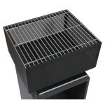 Cattara CUBE tűztér ráccsal 74cm