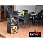 Cattara CUBE tűztér ráccsal 74cm