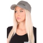 Sixtol LED siltes sapka B-CAP 25lm lámpával, újratölthető, USB szürke