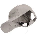 Sixtol LED siltes sapka B-CAP 25lm lámpával, újratölthető, USB szürke