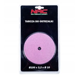 NAC láncélező csiszolótárcsa – 100 × 10 × 3,2 mm