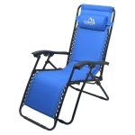 Cattara LIVORNO kempinges állítható nyugágy, kék