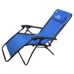 Cattara LIVORNO kempinges állítható nyugágy, kék