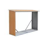 Tüzifa tároló G21 WOH 181 - 242 x 75 cm, barna