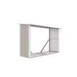 G21 WOH 335 tüzifa tároló - 242 x 89 cm, szürke