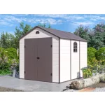 G21 Boston 670 kerti tároló - 241 x 278 cm, műanyag, bézs