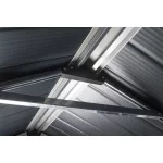 G21 Boston 670 kerti ház - 241 x 278 cm, műanyag, szürke