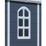 G21 Boston 670 kerti ház - 241 x 278 cm, műanyag, szürke