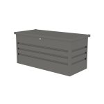 Kerti doboz G21 Denver 400 L, fémszürke