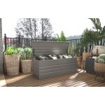 Kerti doboz G21 Denver 560 L, metálszürke