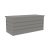 Kerti láda G21 Denver 770 L, metál szürke acéllemez