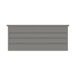 Kerti láda G21 Denver 770 L, metál szürke acéllemez