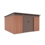 Kerti ház G21 GRAH 1132 - 340 x 333 cm, barna - sérült csomagolásban