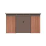 Kerti ház G21 GRAH 1132 - 340 x 333 cm, barna - sérült csomagolásban