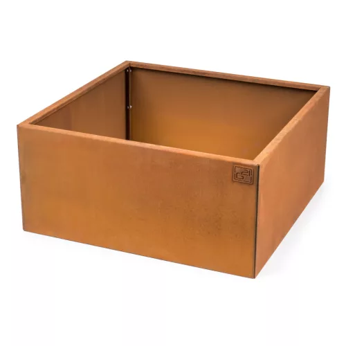 G21 Corten magaságyás, 70 × 32 × 70 cm