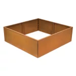 G21 102 x 32 x 102 cm, Corten magaságyás