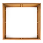 G21 102 x 32 x 102 cm, Corten magaságyás