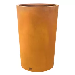 G21 Corten Round virágláda, 65 x 100 cm
