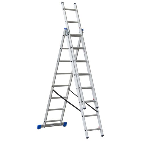 G21 Alumínium létra 3 db-os 5,1 méter 3x8 fok - 2. osztály