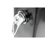 Napelemes zuhany G21 Ruby 40 l, fekete