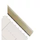 G21 Cumaru átvezető profil a WPC burkolócsempékhez, 38,5 x 7,5 cm sarok (jobb)
