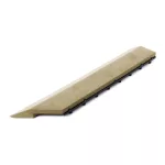 G21 Cumaru átvezető profil a WPC burkolócsempékhez, 38,5 x 7,5 cm sarok (jobb)