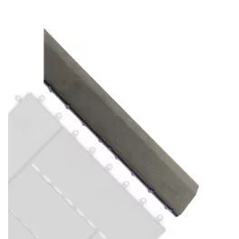   G21 Incana átvezető profil a WPC burkolócsempékhez, 38,5 x 7,5 cm sarok (jobb)