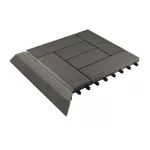 G21 Incana átvezető profil a WPC burkolócsempékhez, 38,5 x 7,5 cm sarok (jobb)
