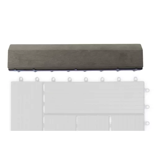 G21 Incana átvezető profil a WPC burkolócsempékhez, 30 x 7,5 cm egyenes