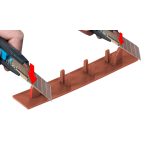 G21 takaró a WPC burkolathoz, műanyag, Cseresznye