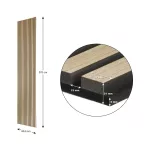 G21 akusztikus panel 270x60,5x2,1 cm, természetes tölgy