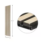 Akusztikus panel G21 270x60,5x2,1 cm, hikoridió