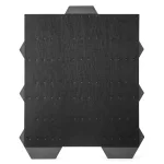 Akusztikus panel G21 81,5x66,5x2,1 cm méhsejt alakú, natúr tölgyfa