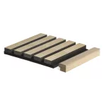 G21 befejező léc akusztikus panelhez, natúr tölgyfa