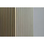 G21 befejező léc akusztikus panelhez, natúr tölgyfa