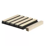 G21 záróprofil akusztikus panelhez, hikora színben