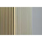 G21 záróprofil akusztikus panelhez, hikora színben