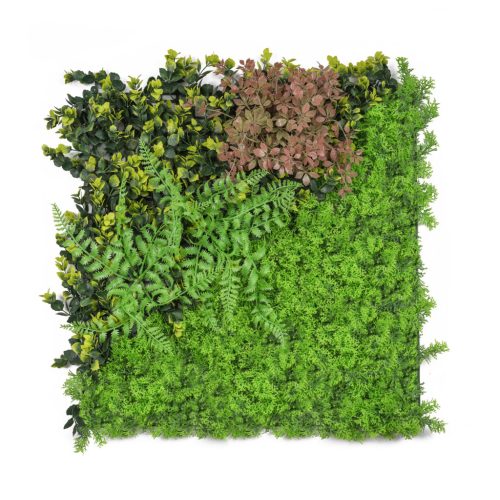 Mű zöld fal G21 Listo Forest, 50×50 cm