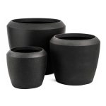 G21 Coal Round virágcserép 55,6 x 55,6 x 48,4